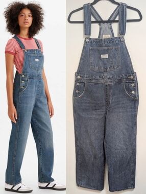 Levi's | Vintage-Inspired Relaxed Fit Denim Overalls